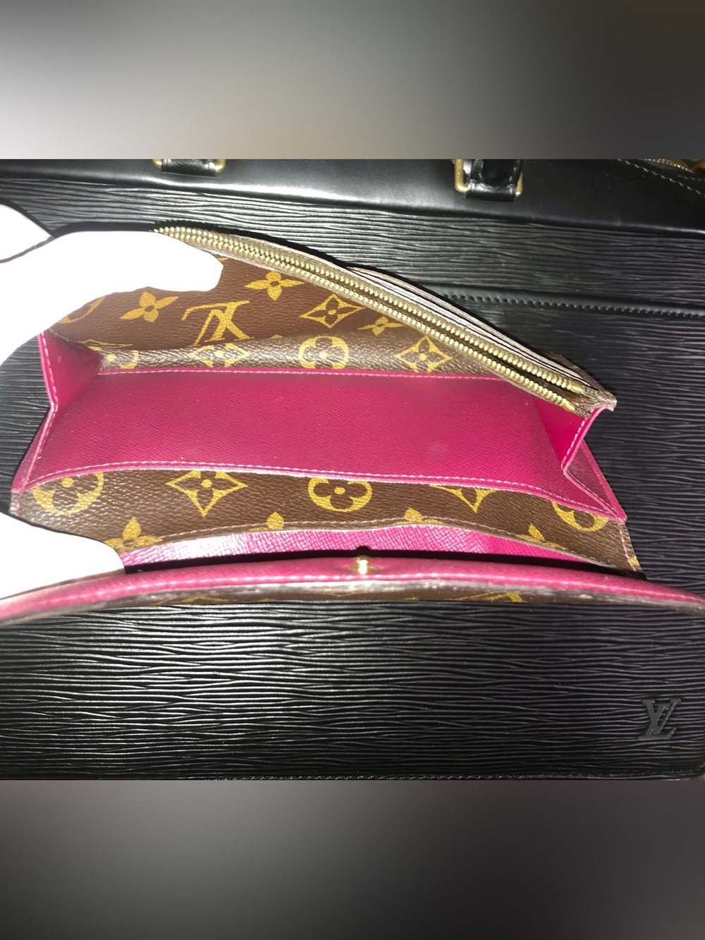 ✅AUTHENTIC LV LONG WALLET LOUIS VUITTON - Picture 10 of 13